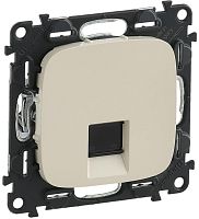 Розетка компьютерная без рамки Legrand Valena Allure 1-м. RJ45 5e слоновая кость картинка